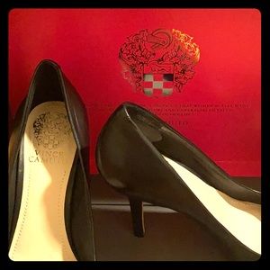 Vince Canute Black Pumps